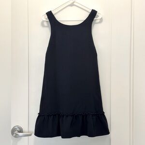 Sezane Mathilde navy mini dress (size 36).